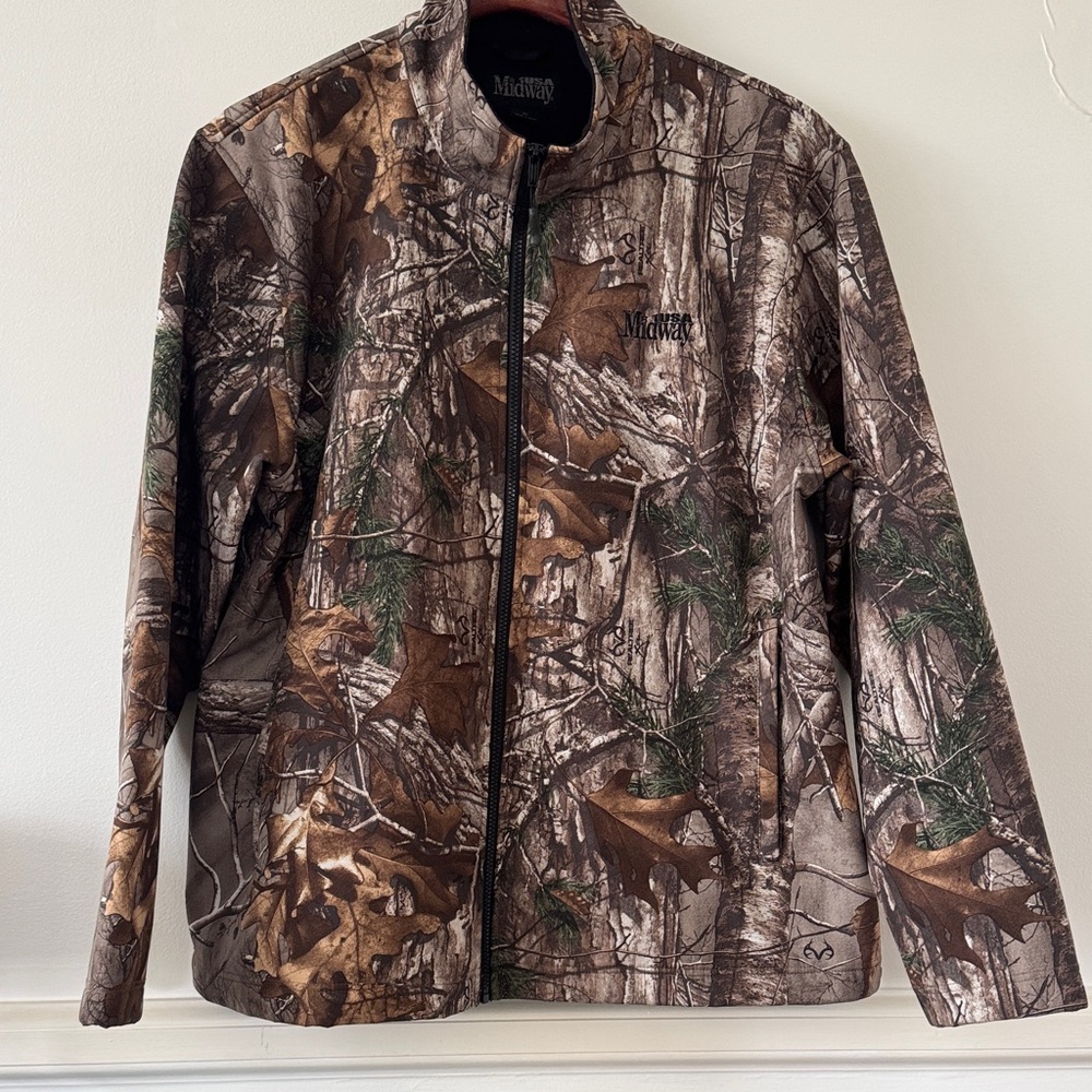 Midway Realtree Camo Jacket Fleece lining